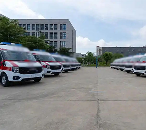 北川服务车队展示