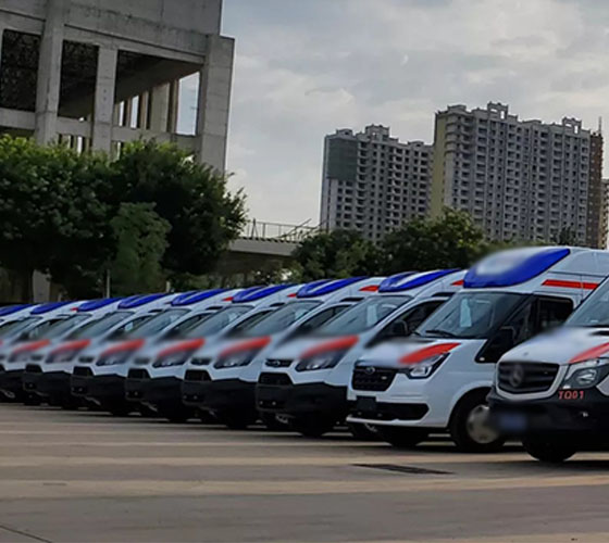 北川服务车队展示