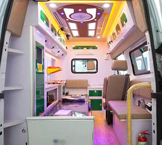 北川车辆内部展示