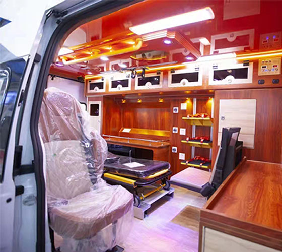 北川车辆内部展示