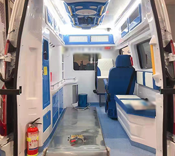 北川车辆内部展示