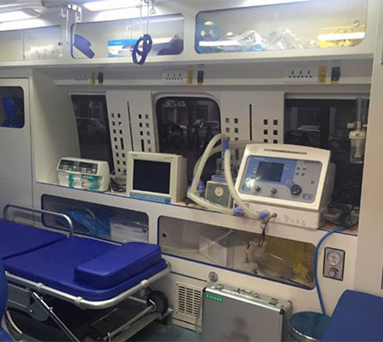 北川车辆内部展示