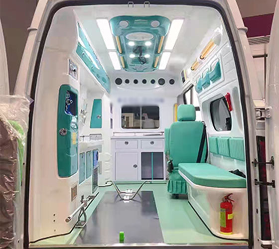 北川车辆内部展示